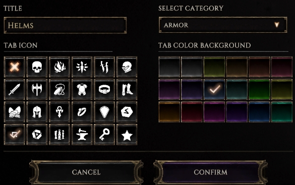 last epoch stash tab